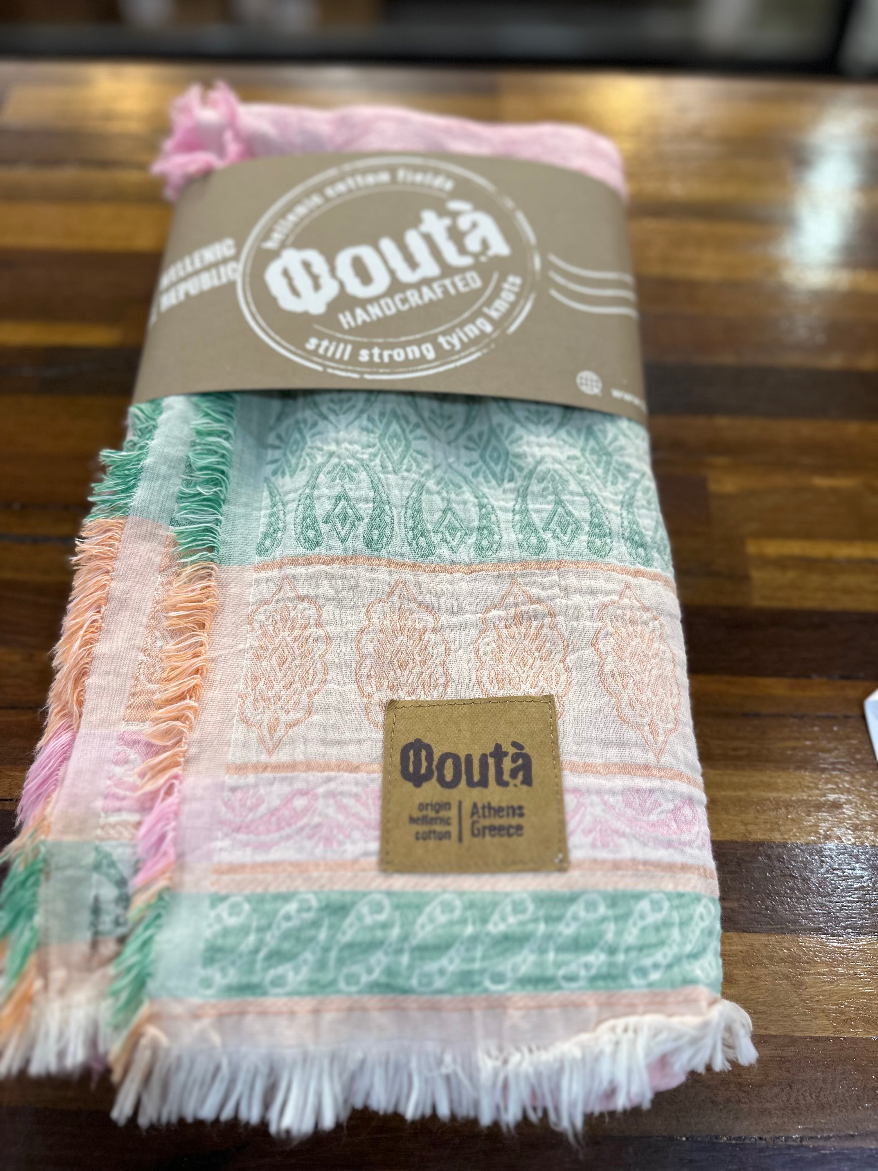 Paisley Double Organic Towel