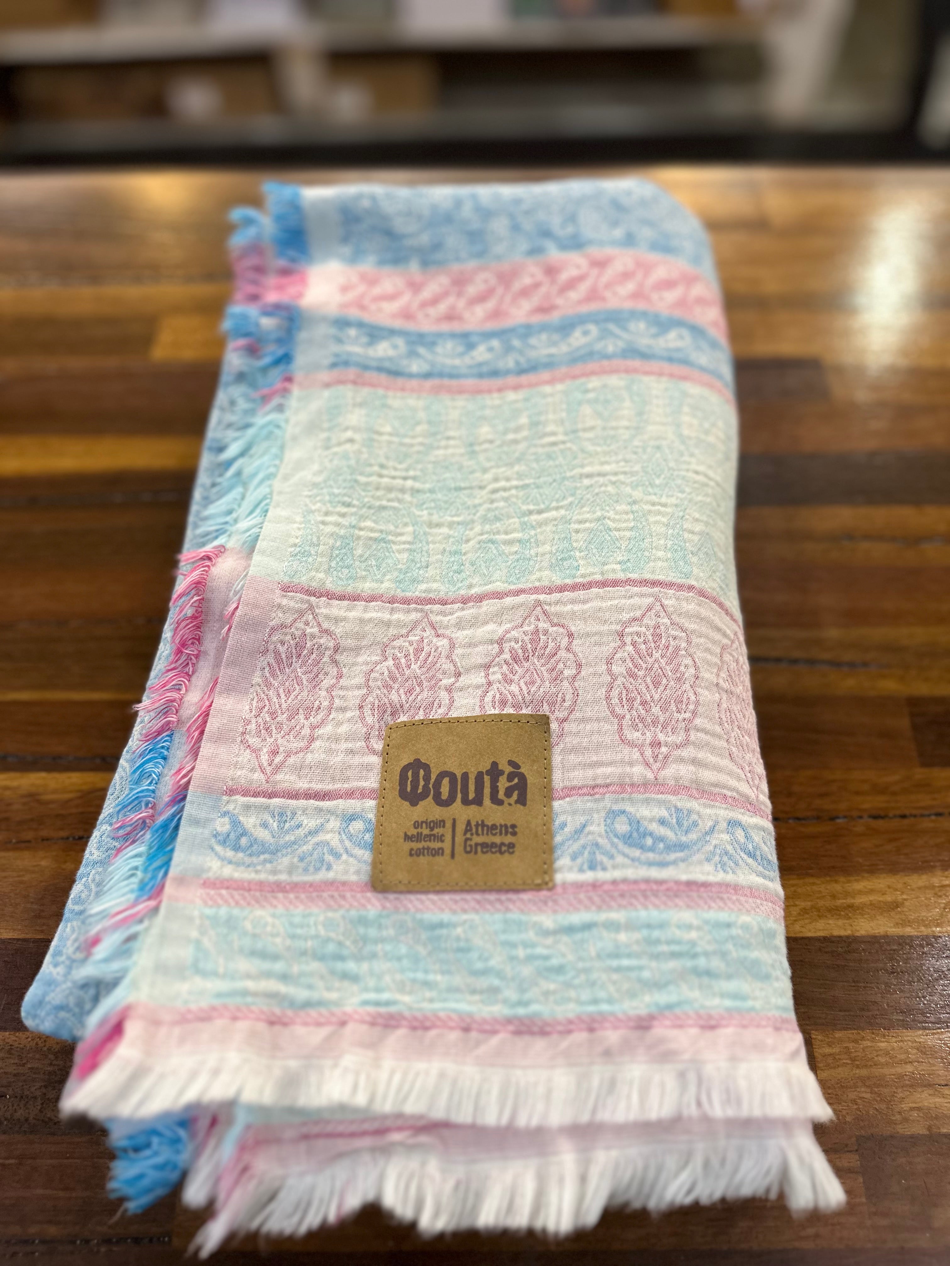 Paisley Double Organic Towel