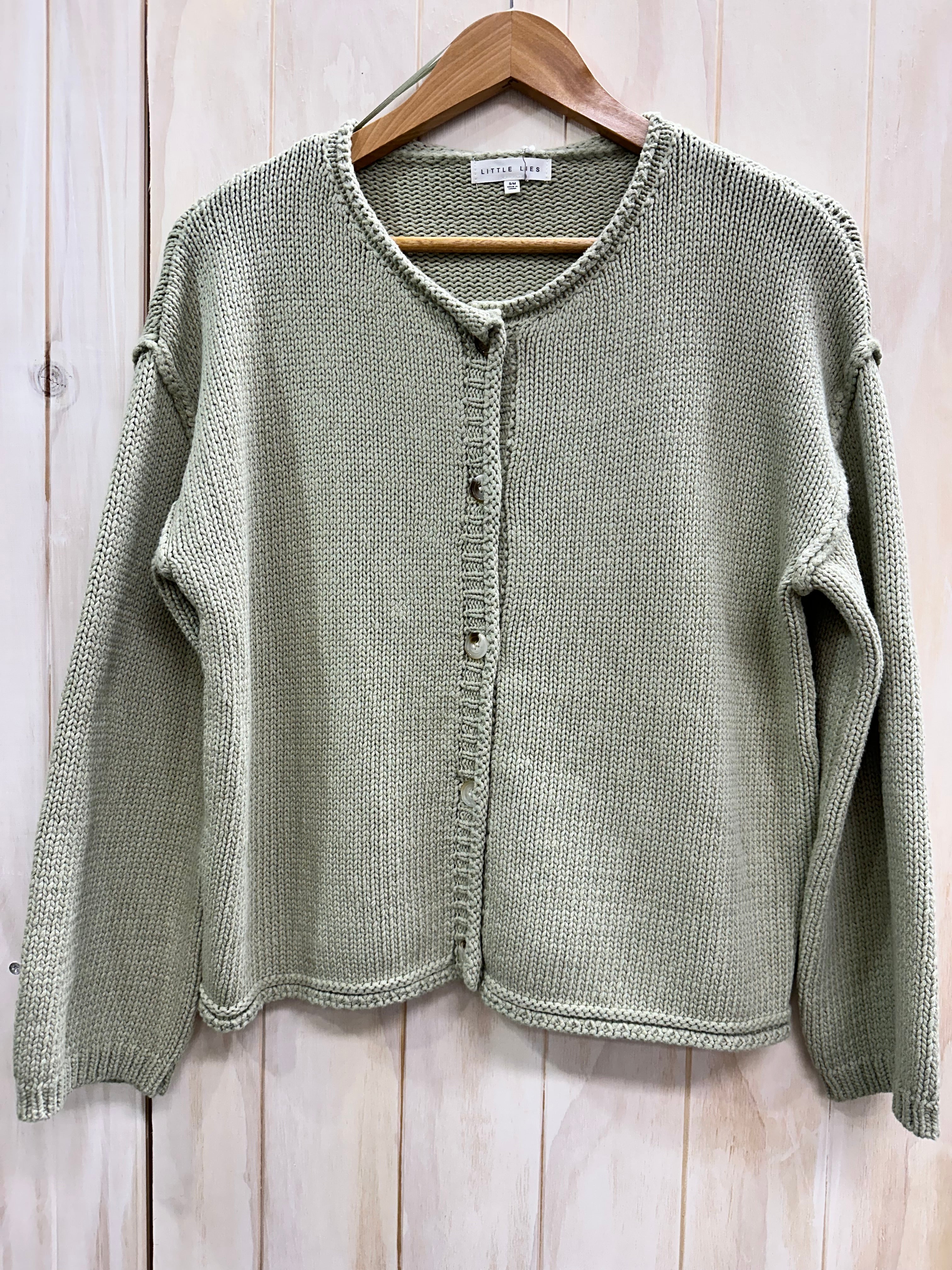 Ava Knit Cardigan 100% Cotton
