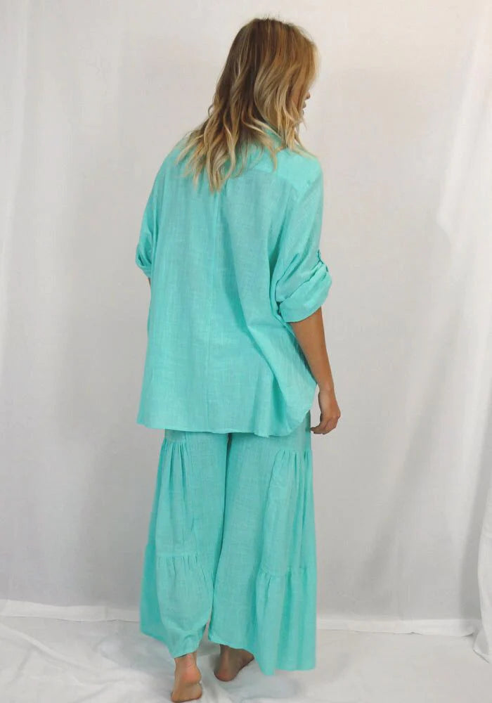 Coral Sea Shirt Turquoise