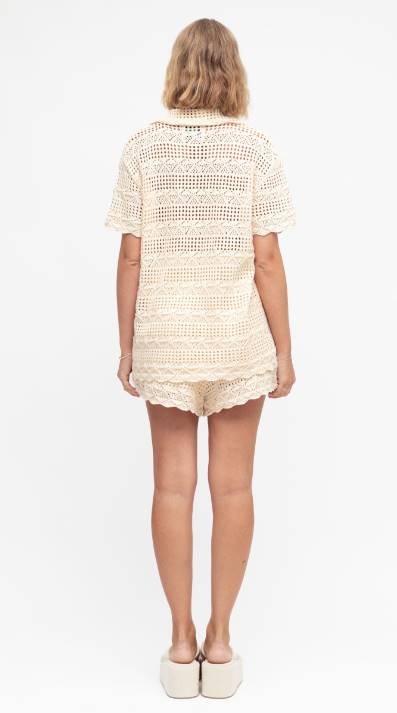 Cece Crochet Shorts