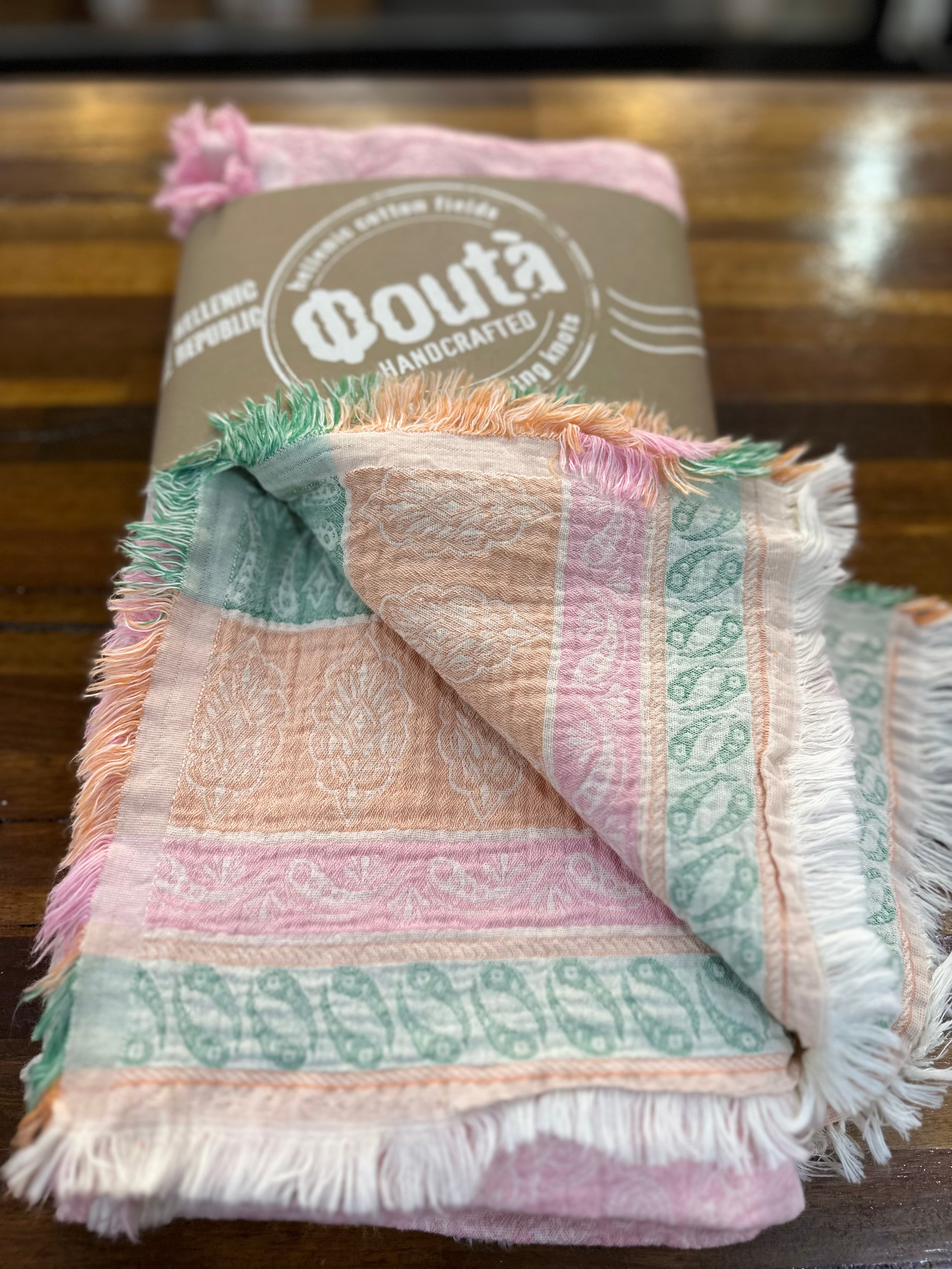 Paisley Double Organic Towel