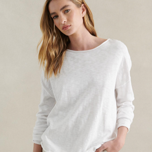 Nellie Top White 100% Cotton