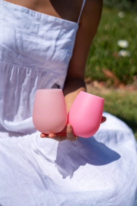 Fegg Unbreakable Silicone Tumblers Set 2 - Desert to Ocean