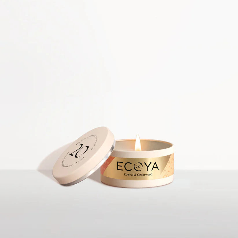 Kōwhai & Cedarwood Everyday Candle Tin