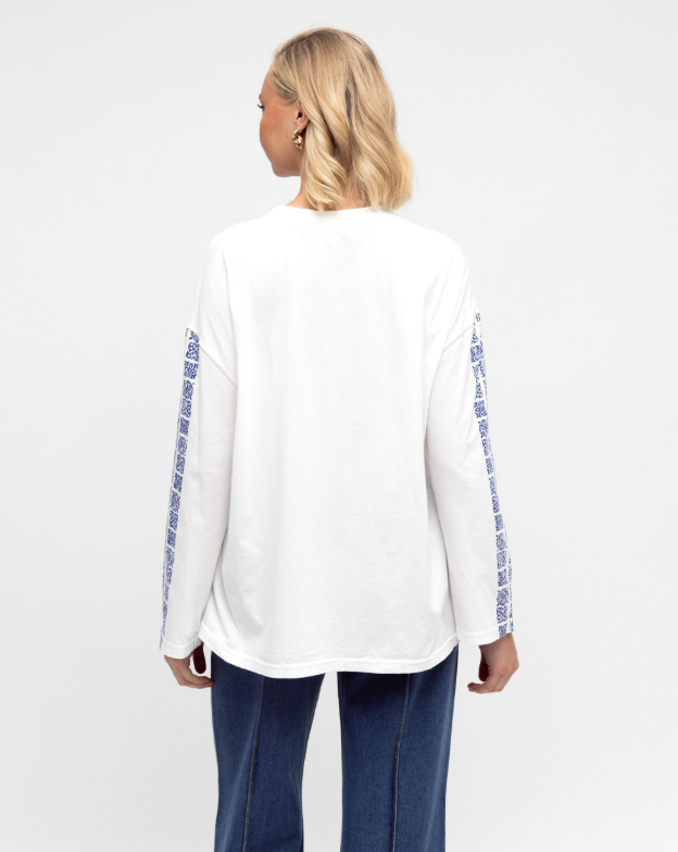 Tri Ocean Long Sleeve Tee