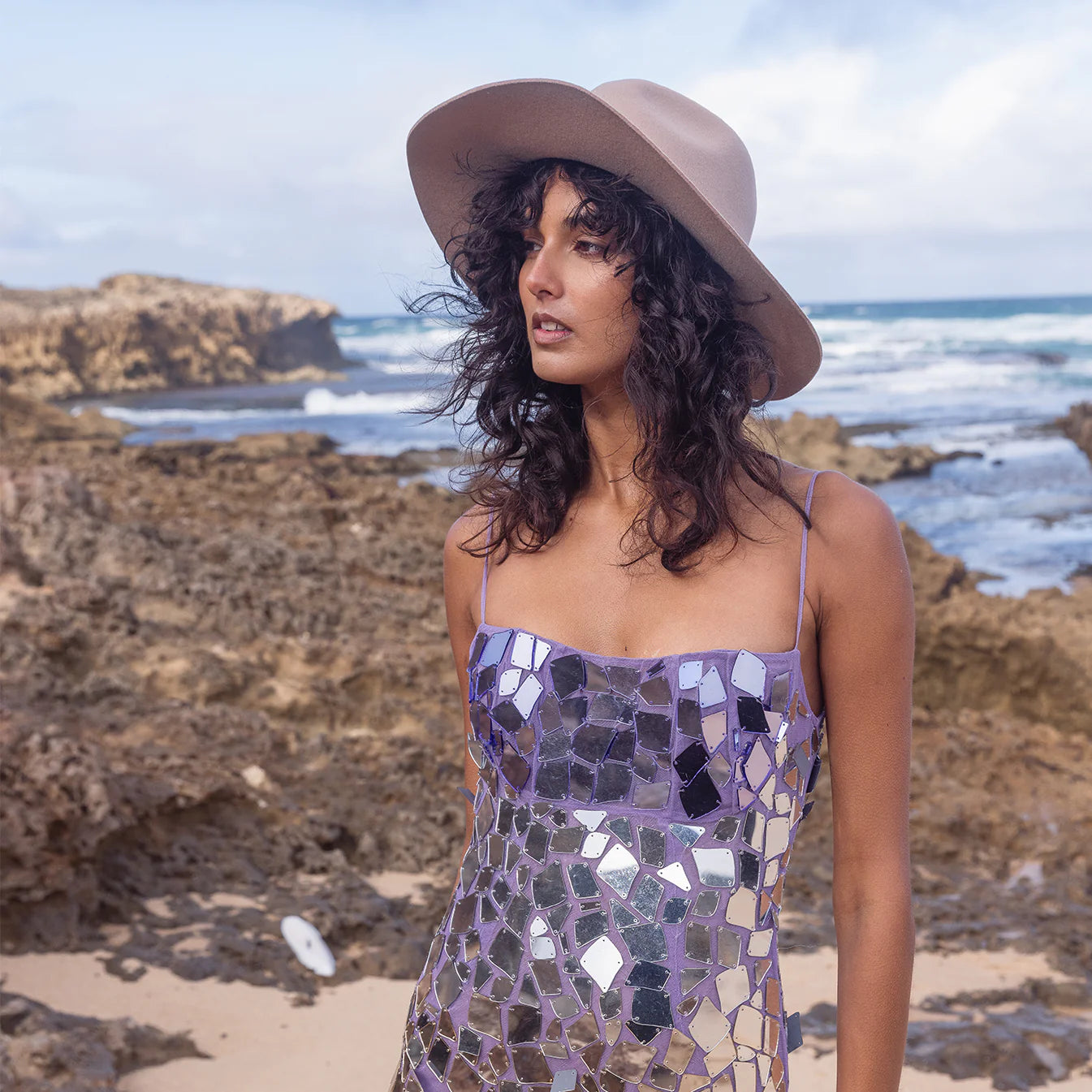 Serena Fedora - Sand