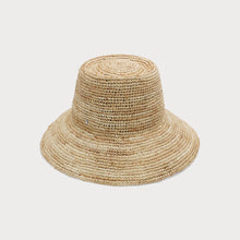 Load image into Gallery viewer, Aelia Crochet Bucket Hat in Natural
