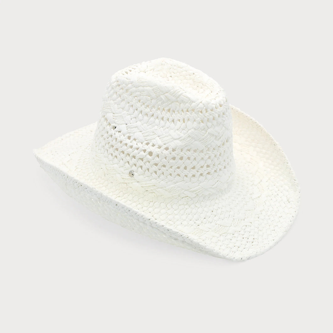 Alba Fedora in White