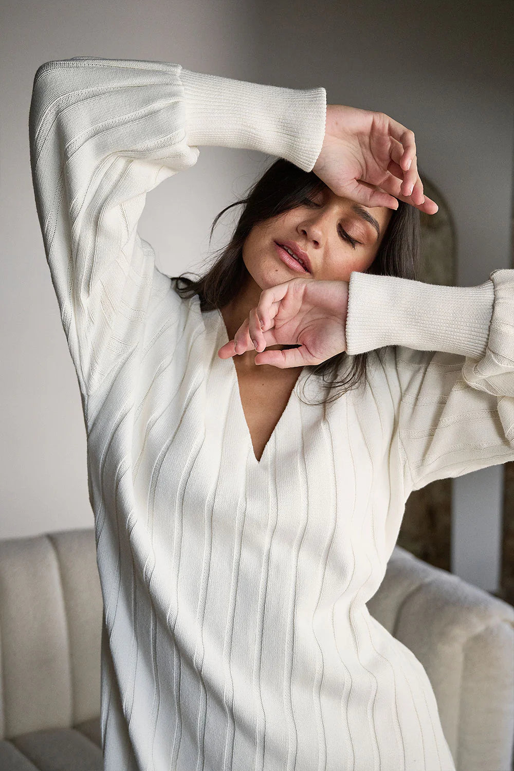 Arlow Dress Off White