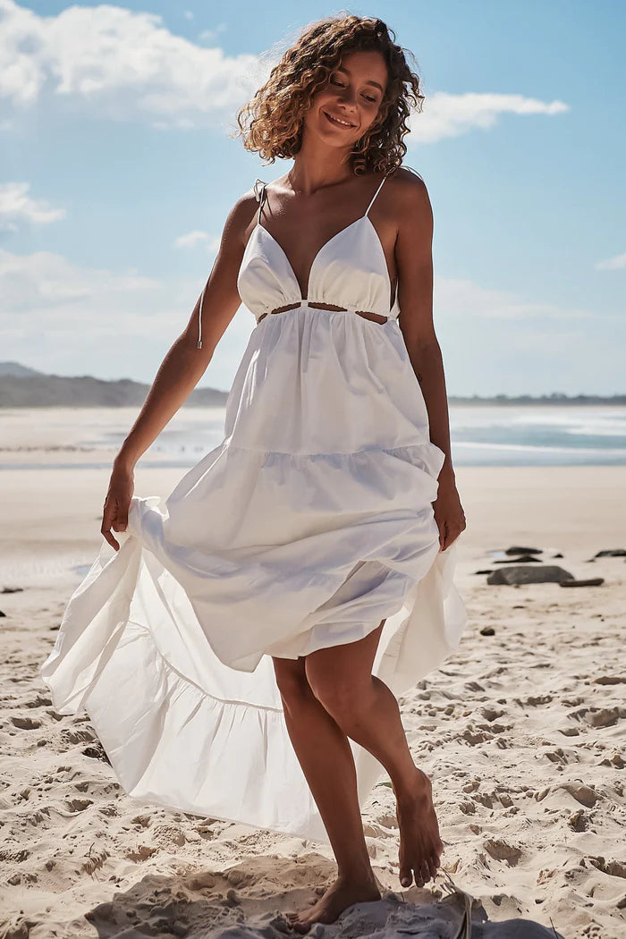 Benita White Maxi Dress