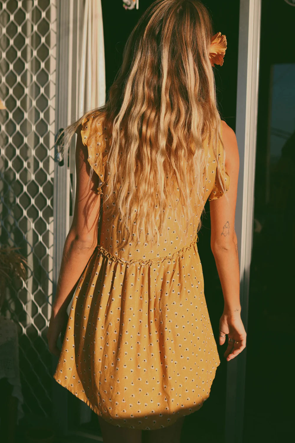 Brielle Mini Dress Saffron