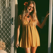 Brielle Mini Dress Saffron