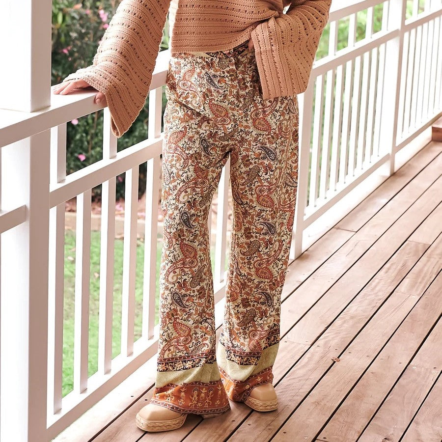 Oakie Print Brooklyn Pants