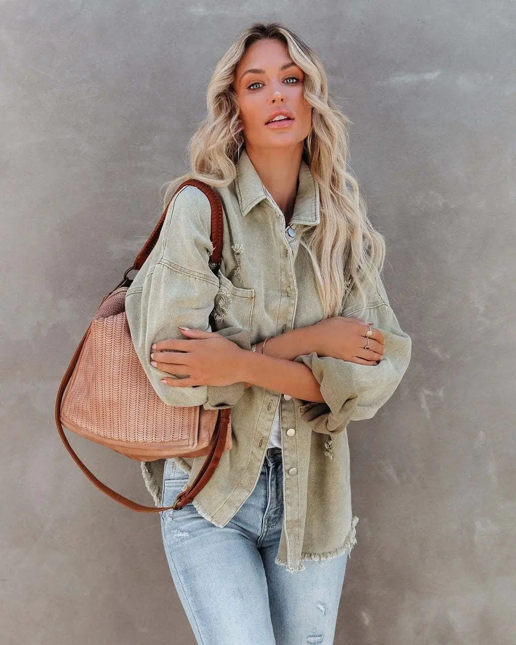 In the Fray Jacket Sage