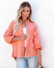 Load image into Gallery viewer, In the Fray Jacket Coral
