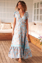 Load image into Gallery viewer, Lailah Print Carmen Maxi
