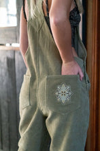 Load image into Gallery viewer, Cord Overalls Khaki
