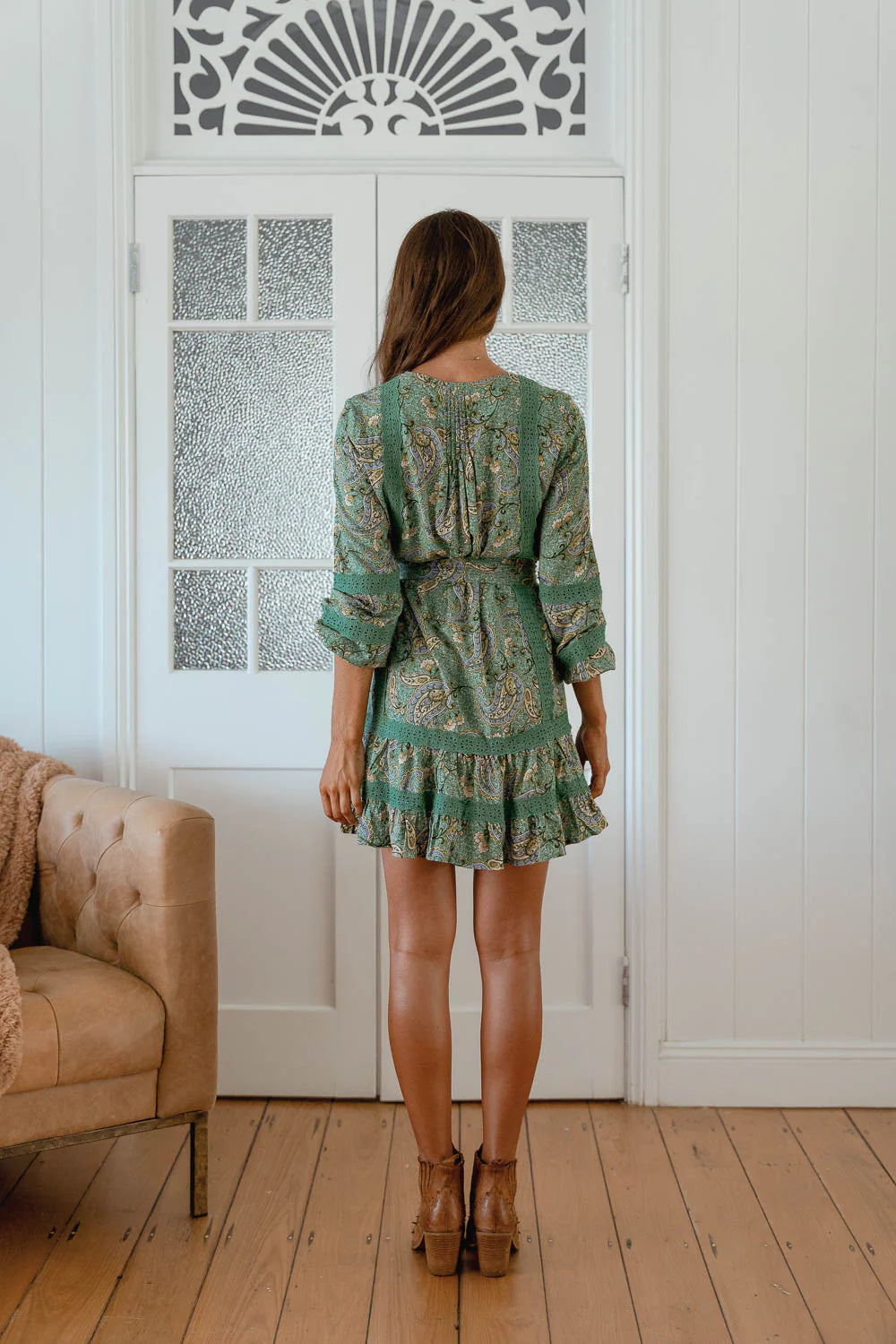 Sagewood Mini Dress - Desert to Ocean