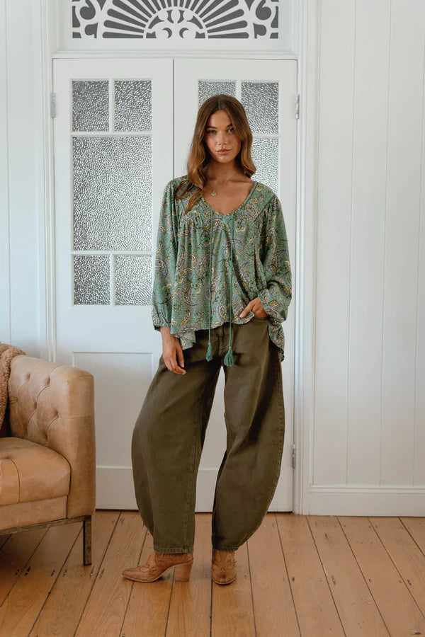 Sagewood Anna Top - Desert to Ocean