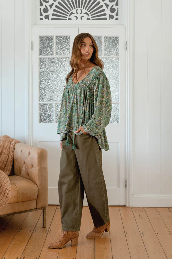 Sagewood Anna Top - Desert to Ocean