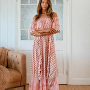 Georgie Maxi Sunset Pink - Desert to Ocean