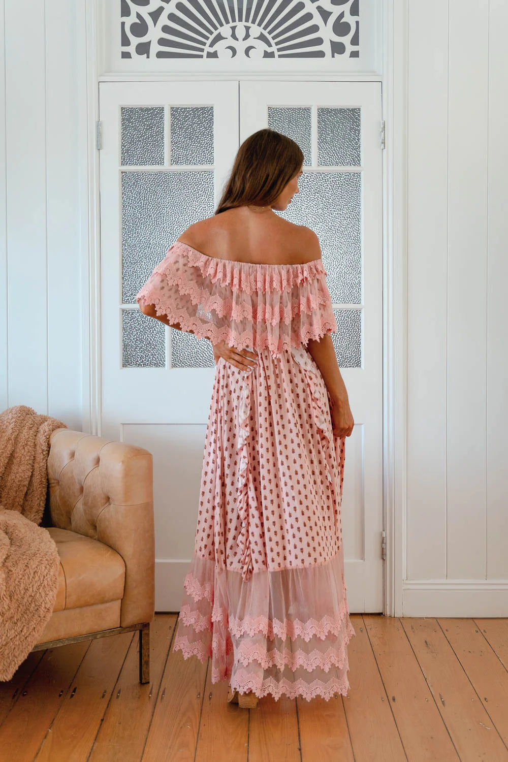 Georgie Maxi Sunset Pink - Desert to Ocean