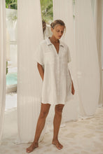 Load image into Gallery viewer, Grace Mini Shirtdress Dune
