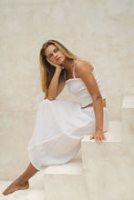 Load image into Gallery viewer, Riviera Maxi Slip Skirt White
