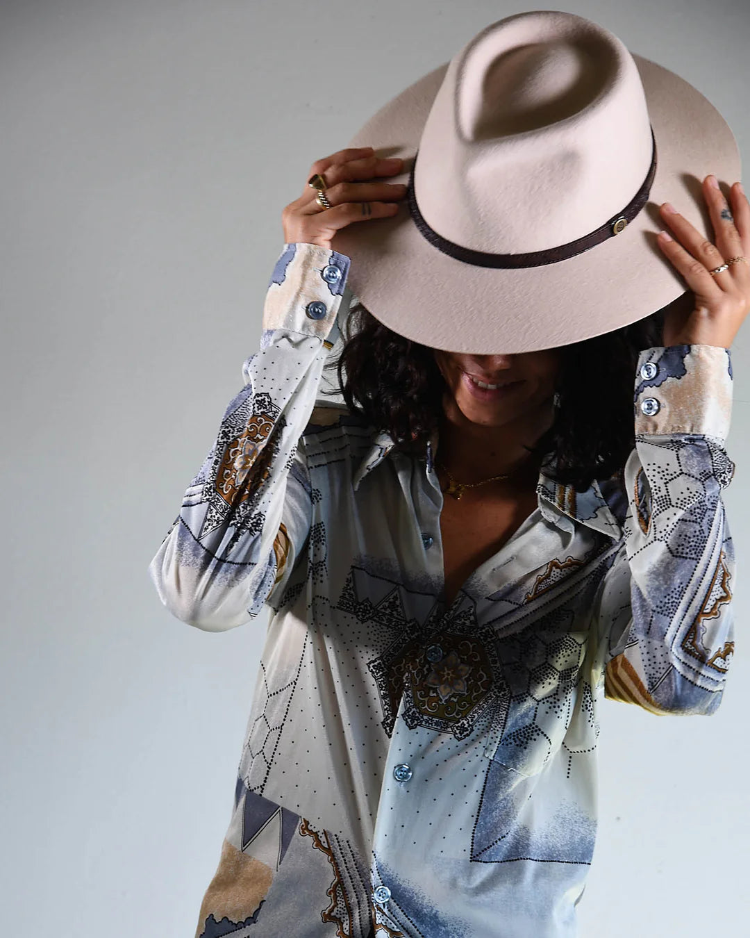 The Dingo 100% Wool Felt Hat Cream - Desert to Ocean