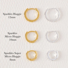 Load image into Gallery viewer, Sparkles Micro Huggies Gold
