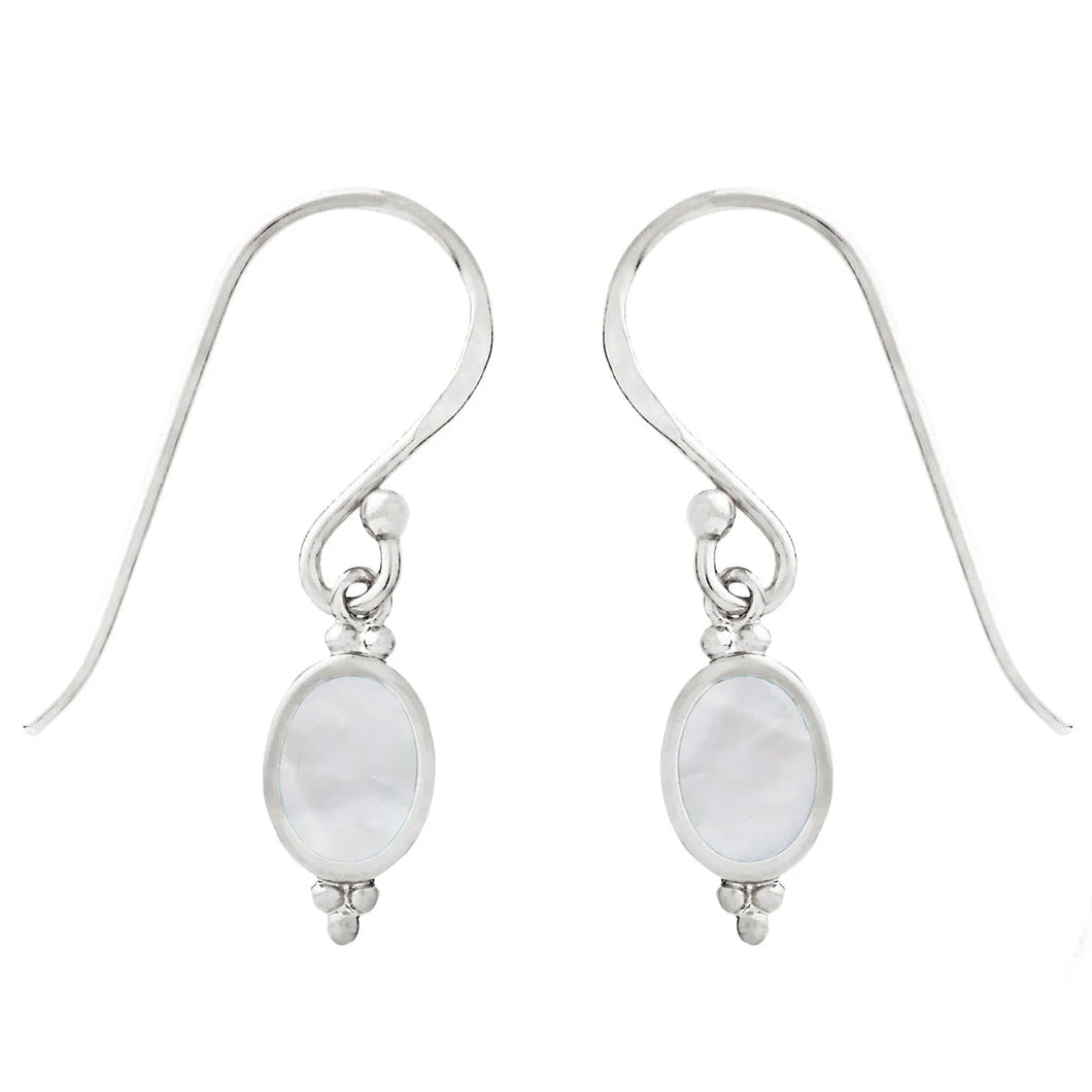 Moon Song Shell Earrings