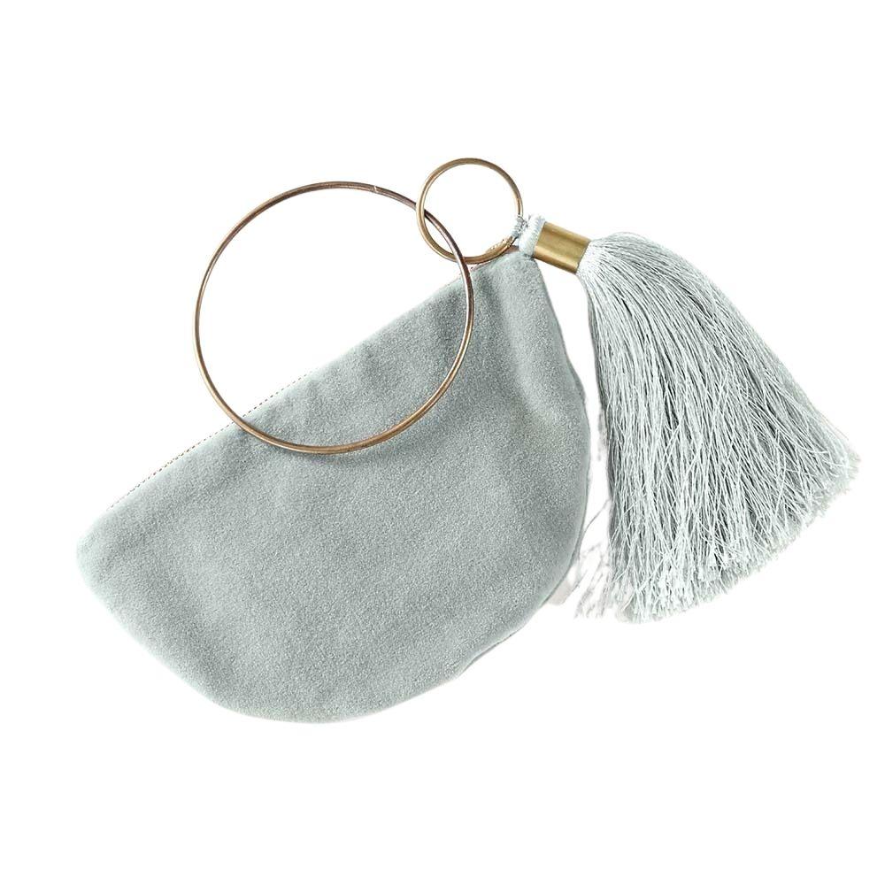 Lynette Velvet Bangle Purse