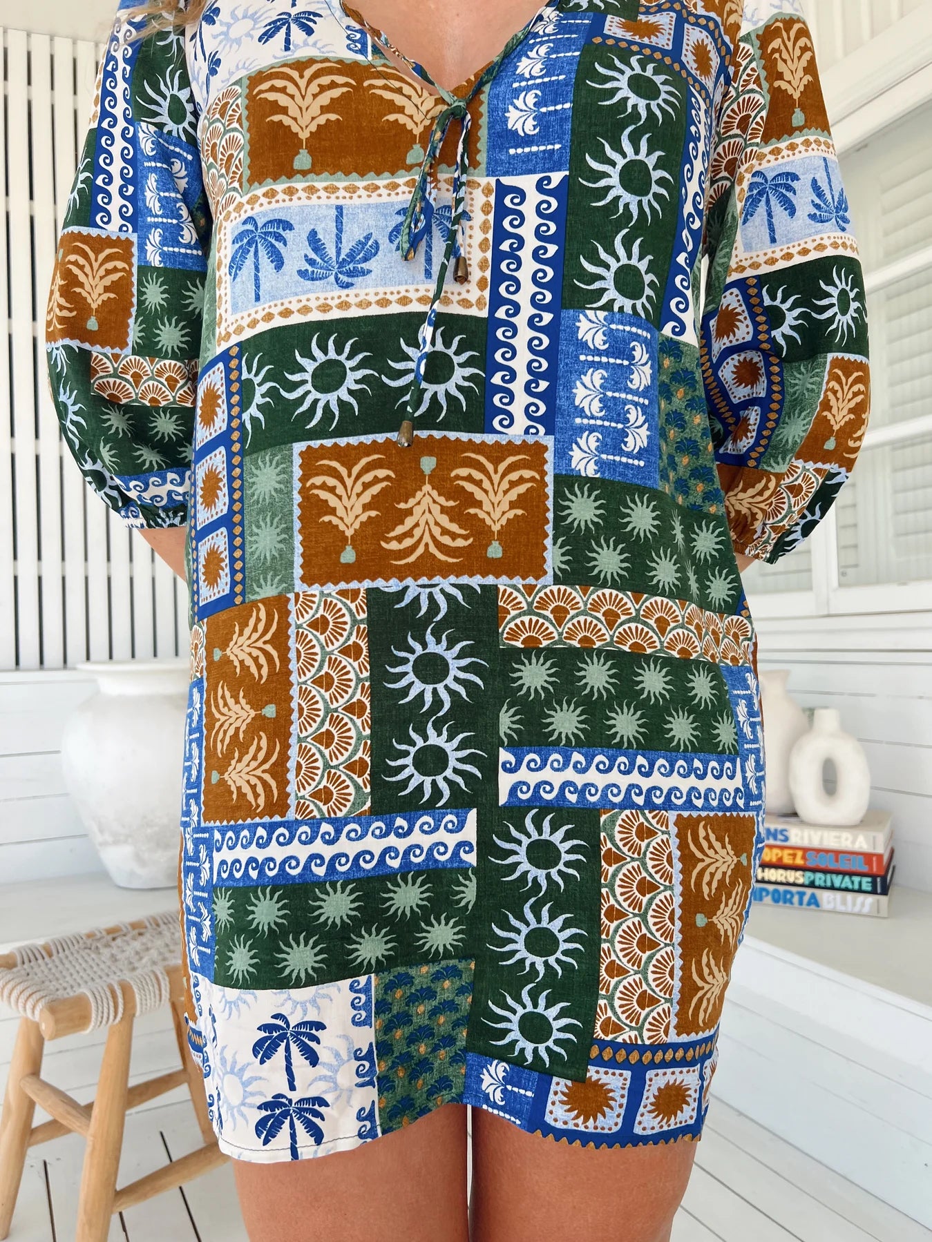 Emerald Cove Lake Dress - Desert to Ocean