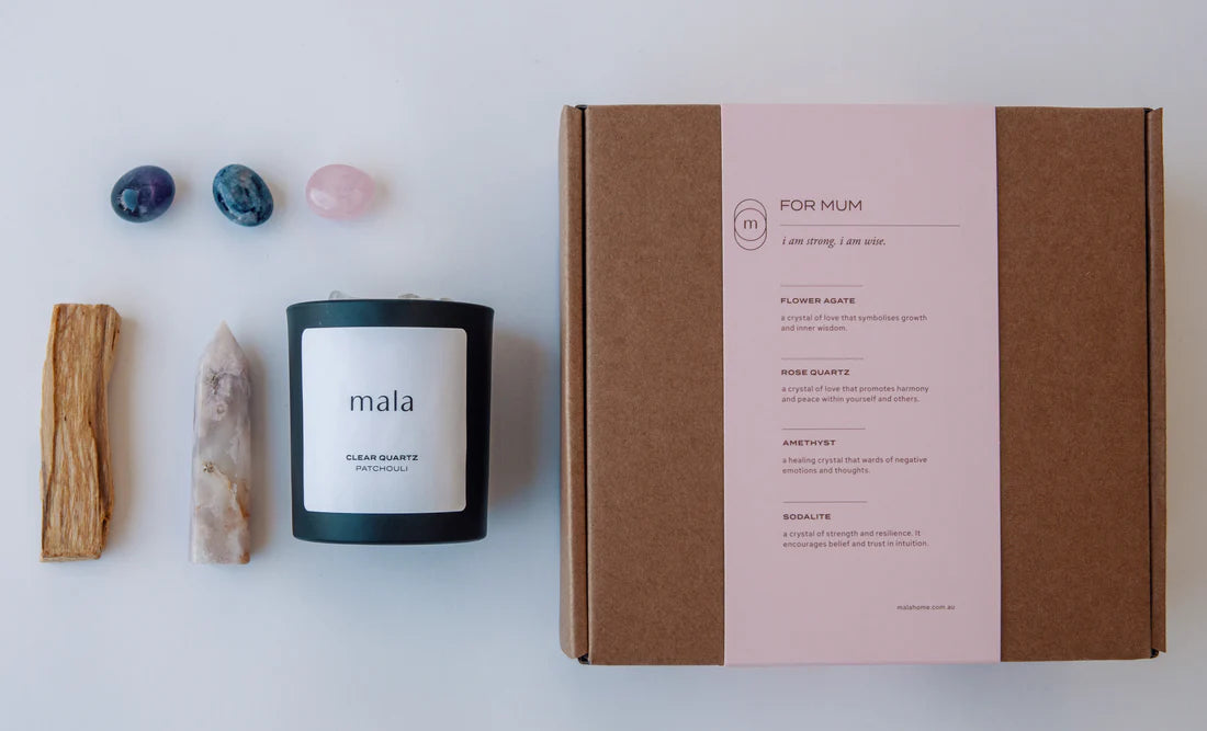 For Mum Crystal Gift Set