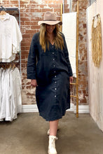 Load image into Gallery viewer, Dune Maxi Shirtdress Driftwood
