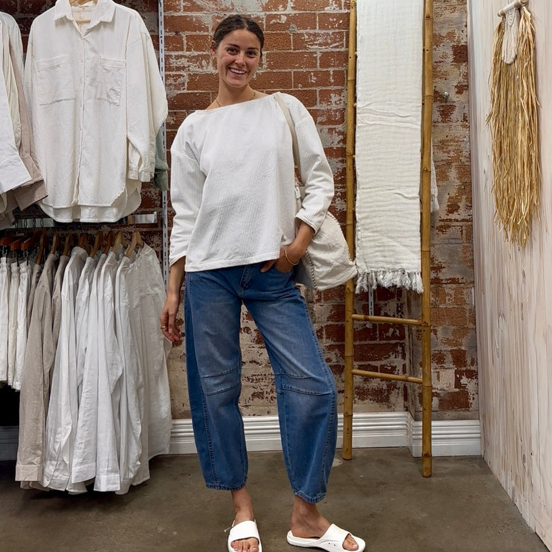 Georgia Cord Knit Natural