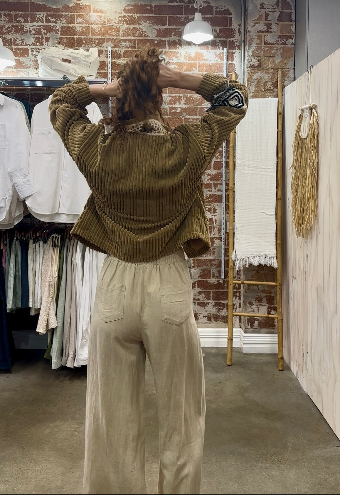Billie Pants Camel