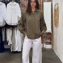 Load image into Gallery viewer, Jude Pant Linen White
