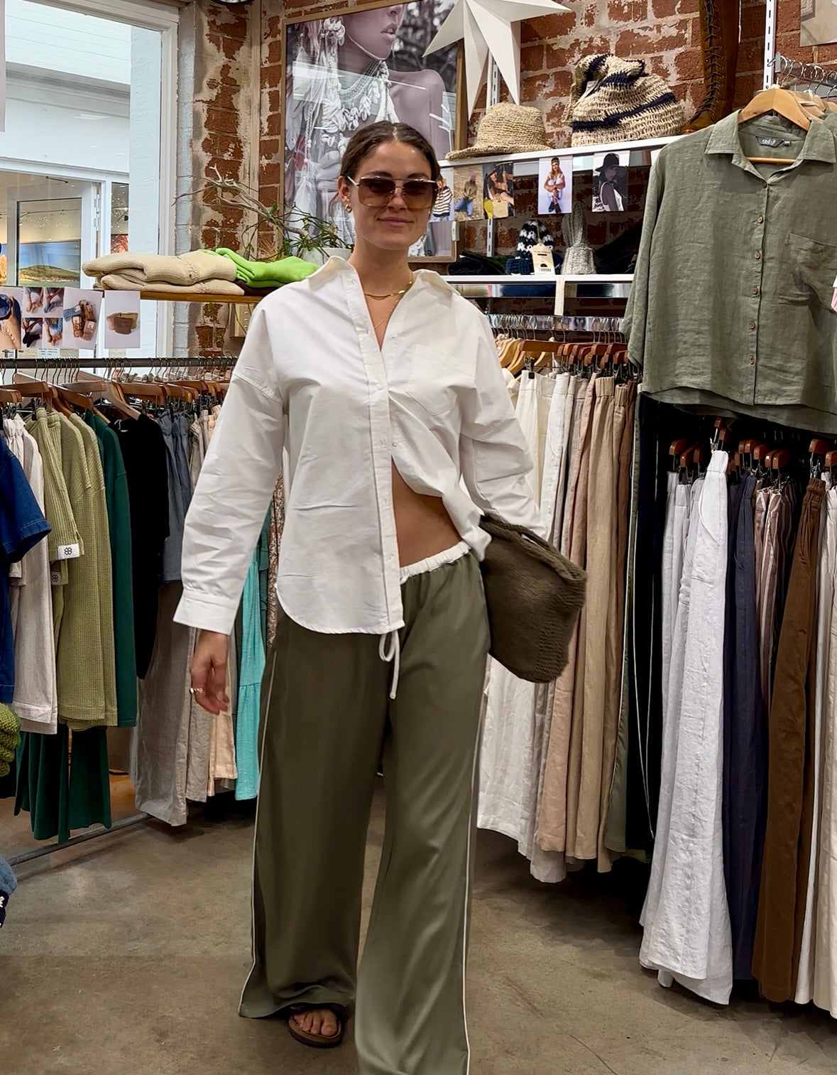 Lottie Pants Khaki