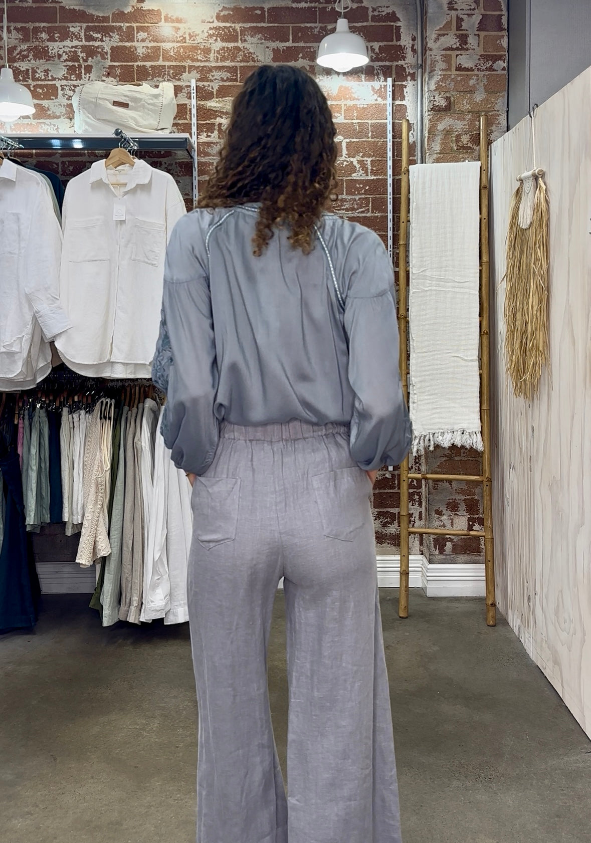 Desert Bloom Blouse Silvermoon