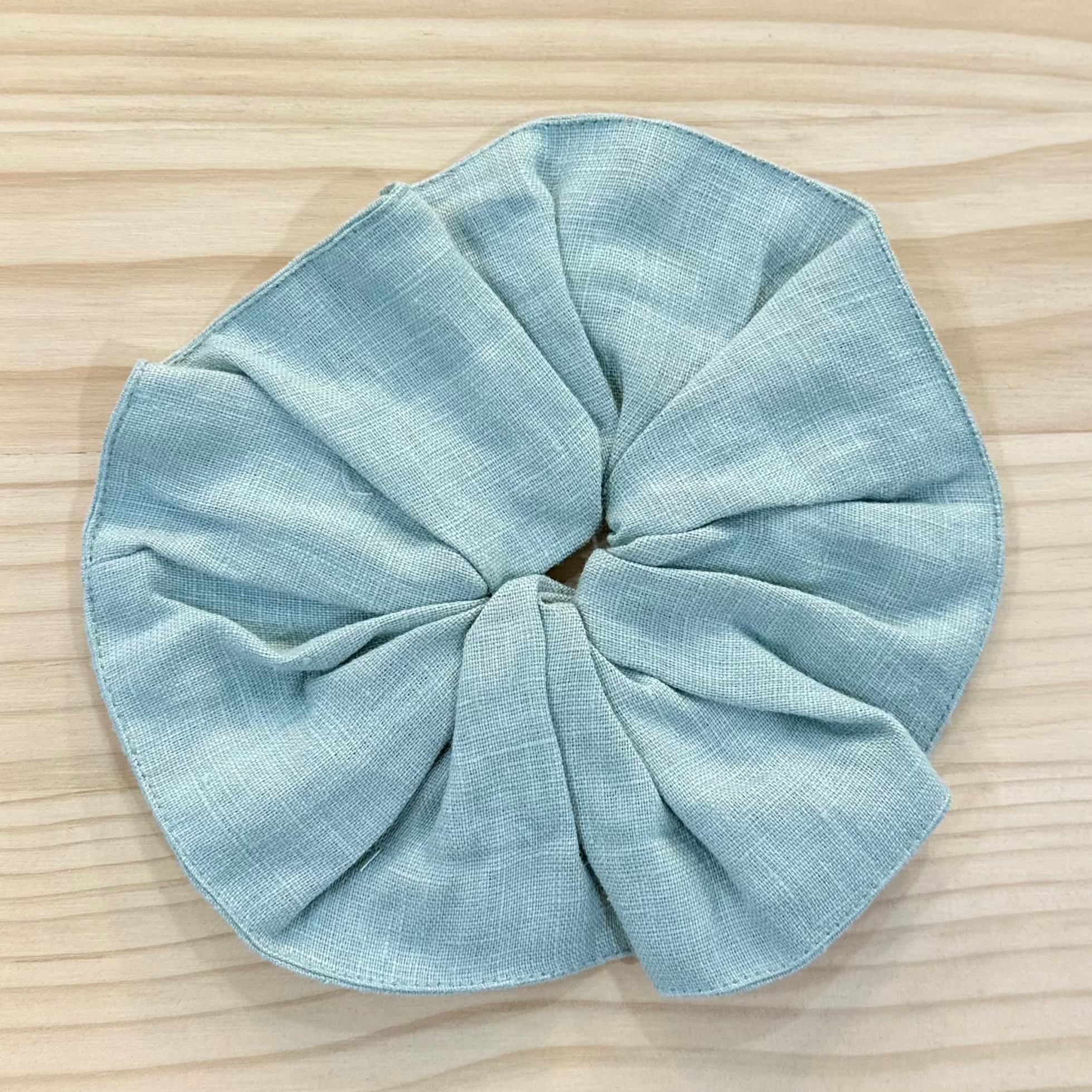 Jumbo DTO Linen Scrunchie