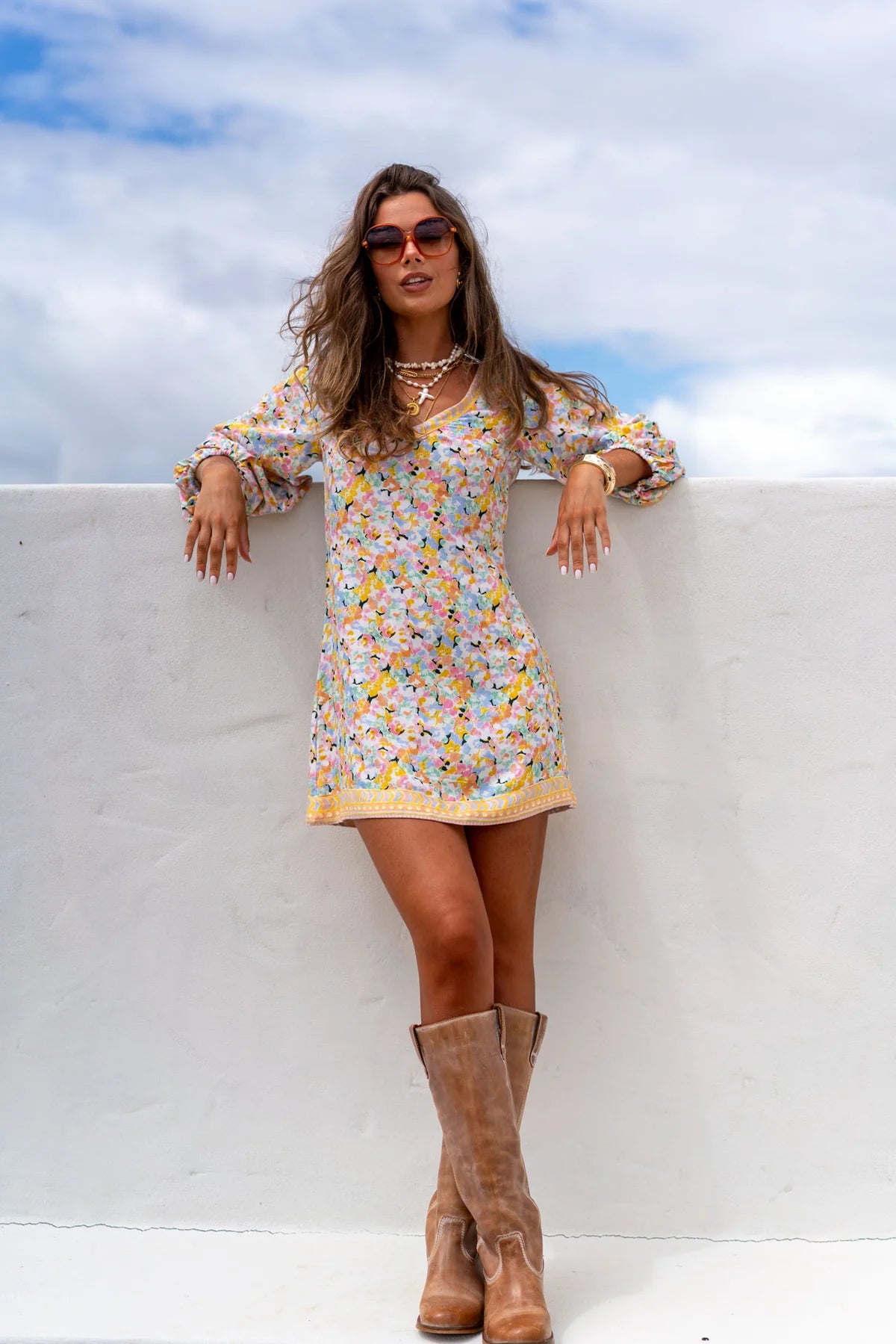 Goldie Petal Tunic