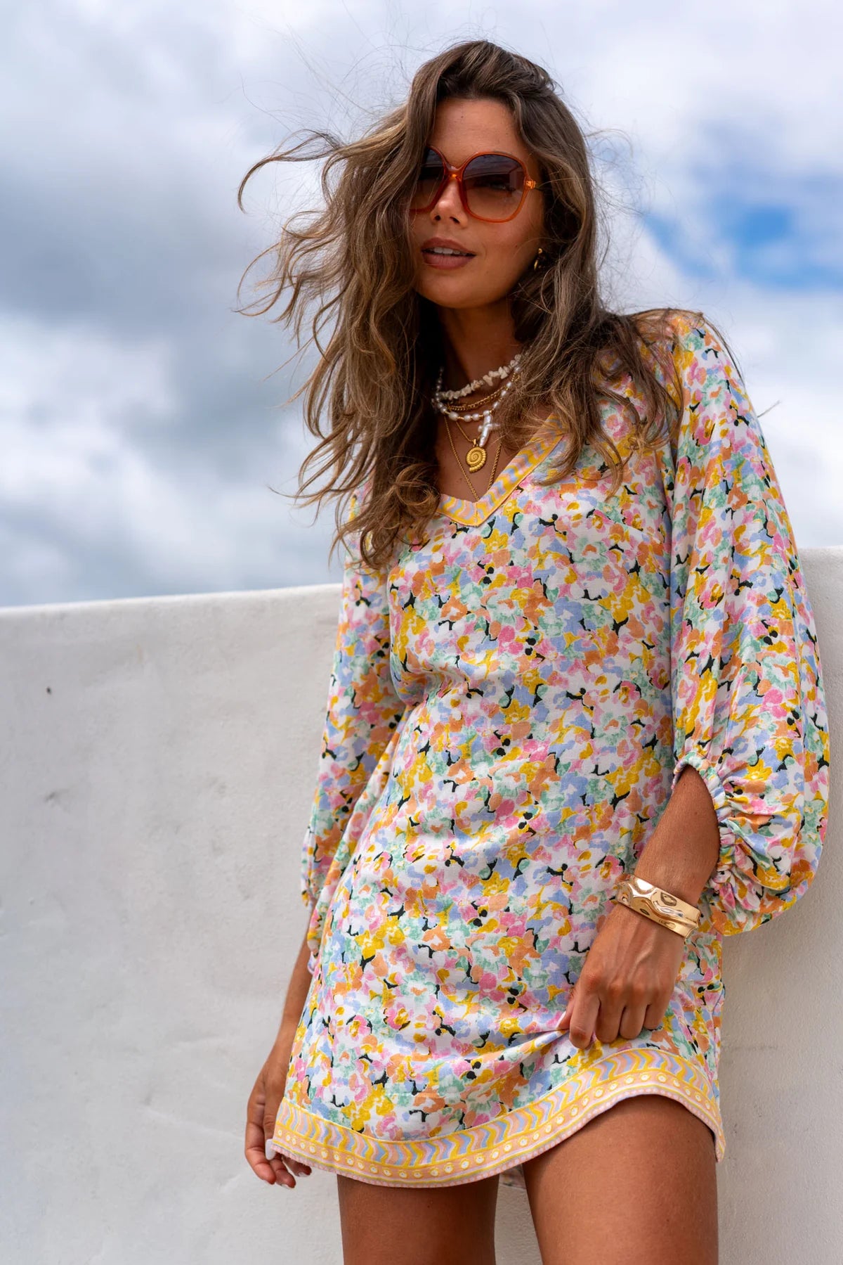 Goldie Petal Tunic