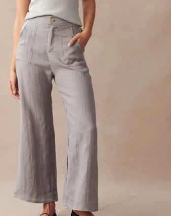 Jude Pant Linen Grey
