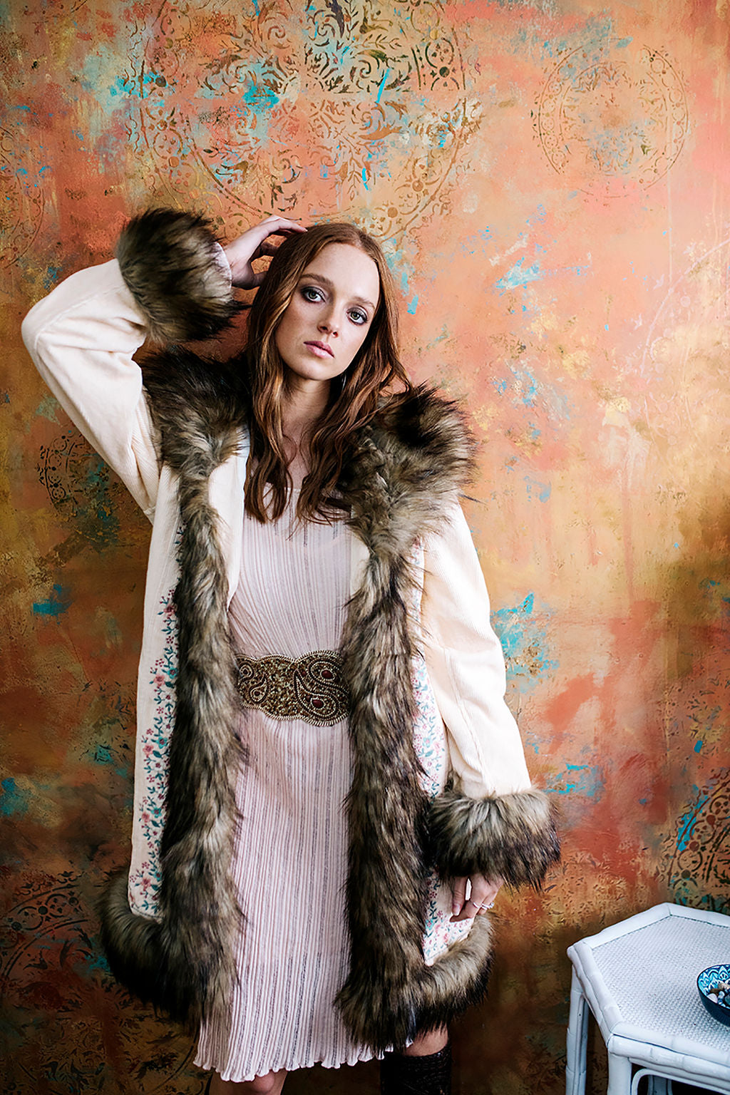 Wildflower Penny Lane Coat Dust