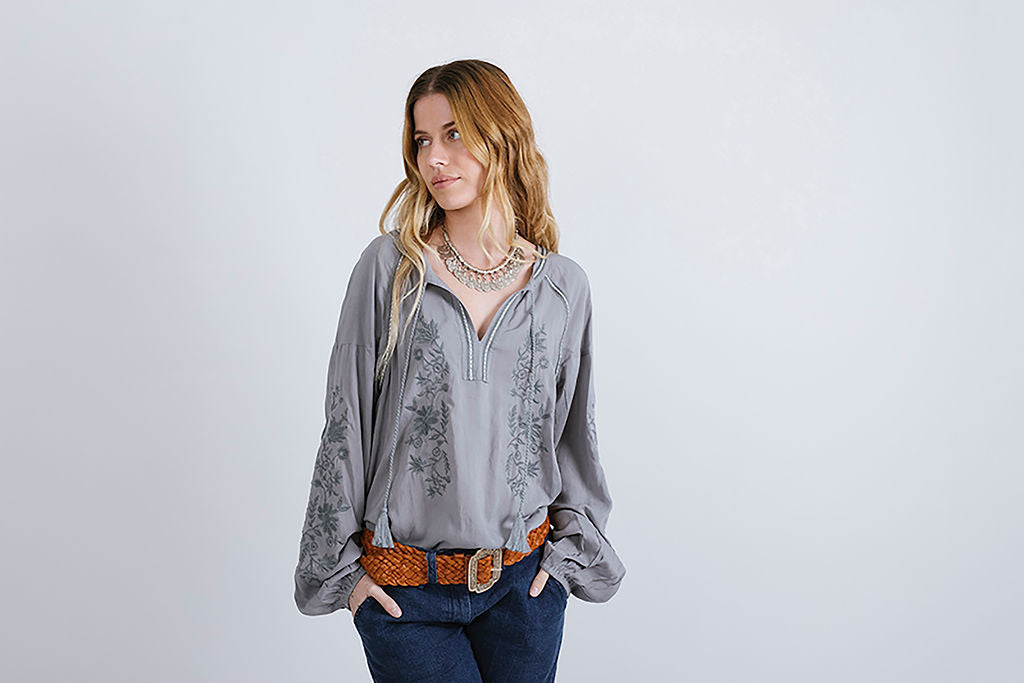 Desert Bloom Blouse Silvermoon
