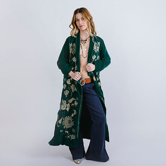 Desert Wanderer Coat Jade