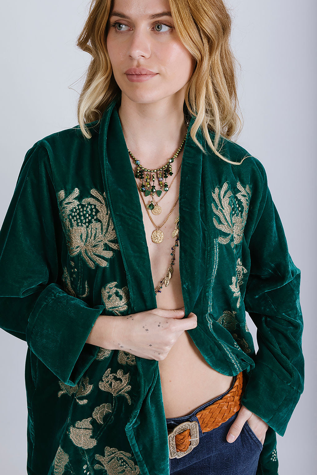 Desert Wanderer Coat Jade