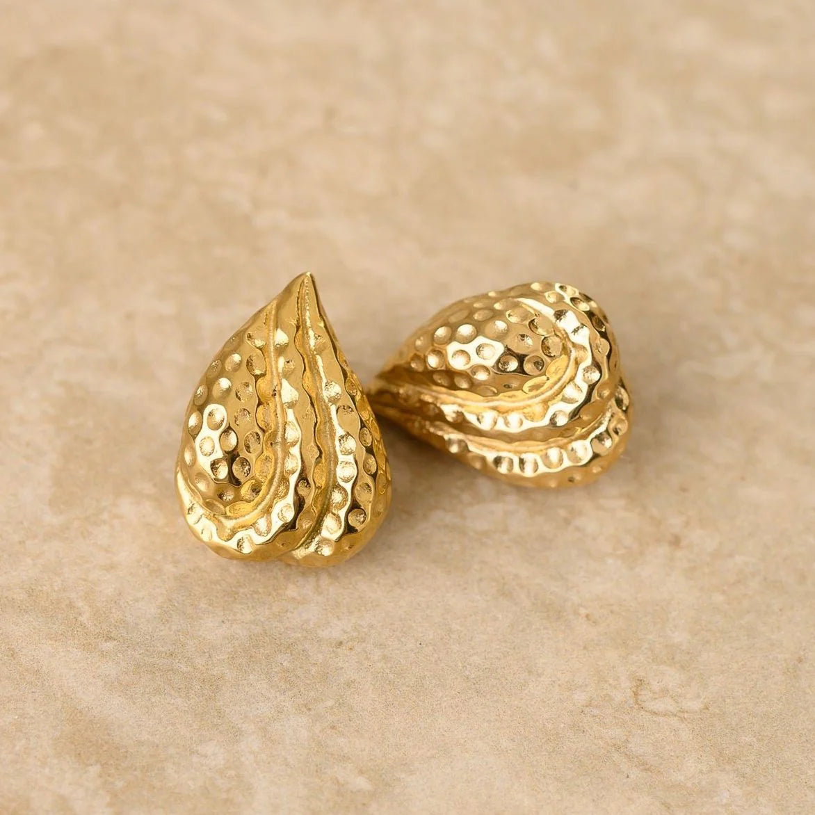 Lust 18Kt Yellow Gold Plated Stirling Silver Earrings